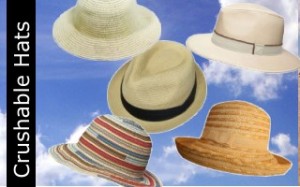 Crushable Beach Hats
