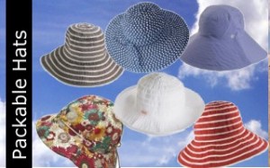 Packable Travel Hats